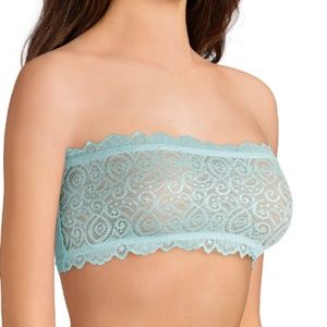 Free People Seamless And Lace Reversible Bandeau